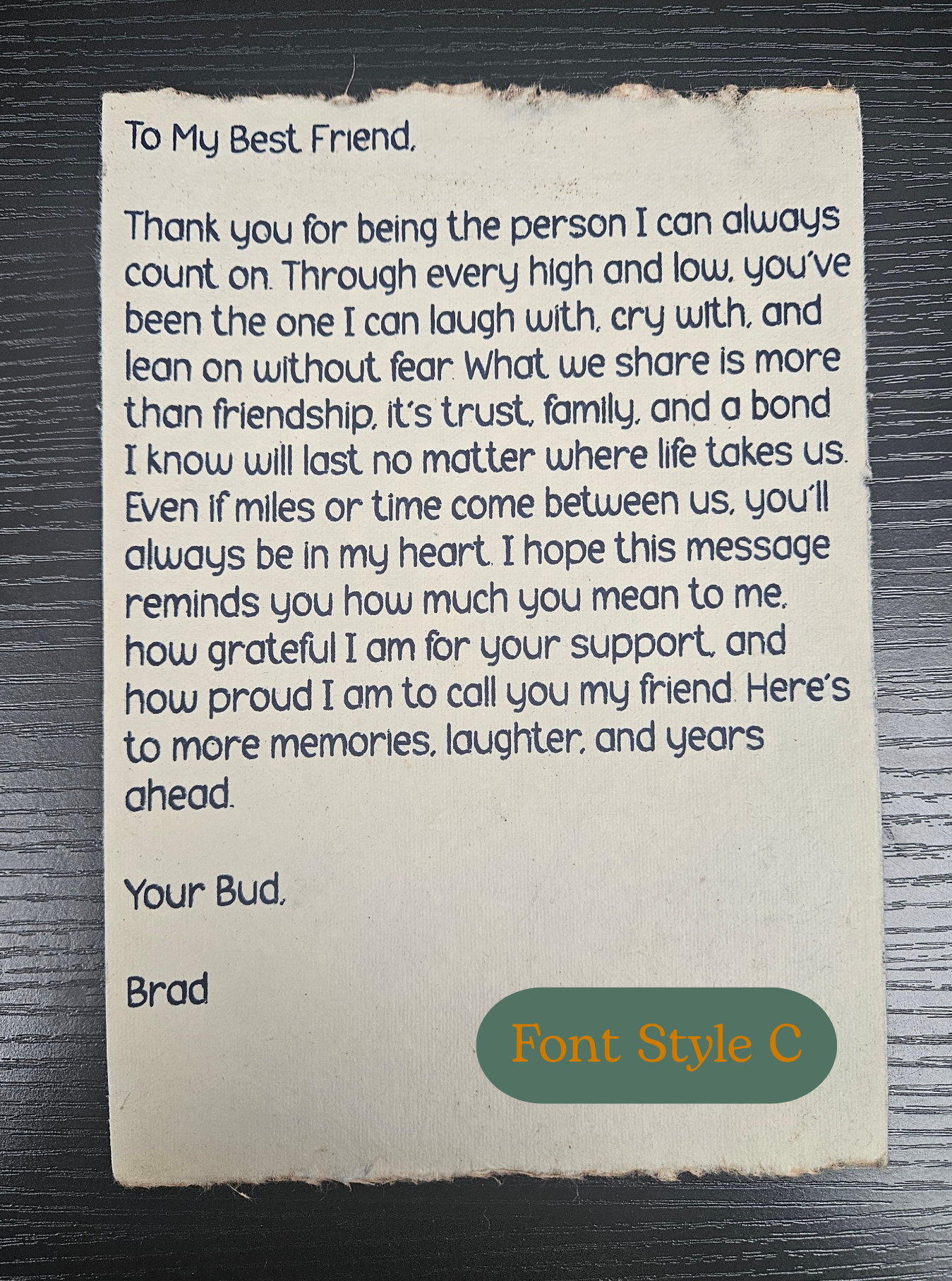Message in a Bottle – Custom Romantic, Fun, or Special Delivery
