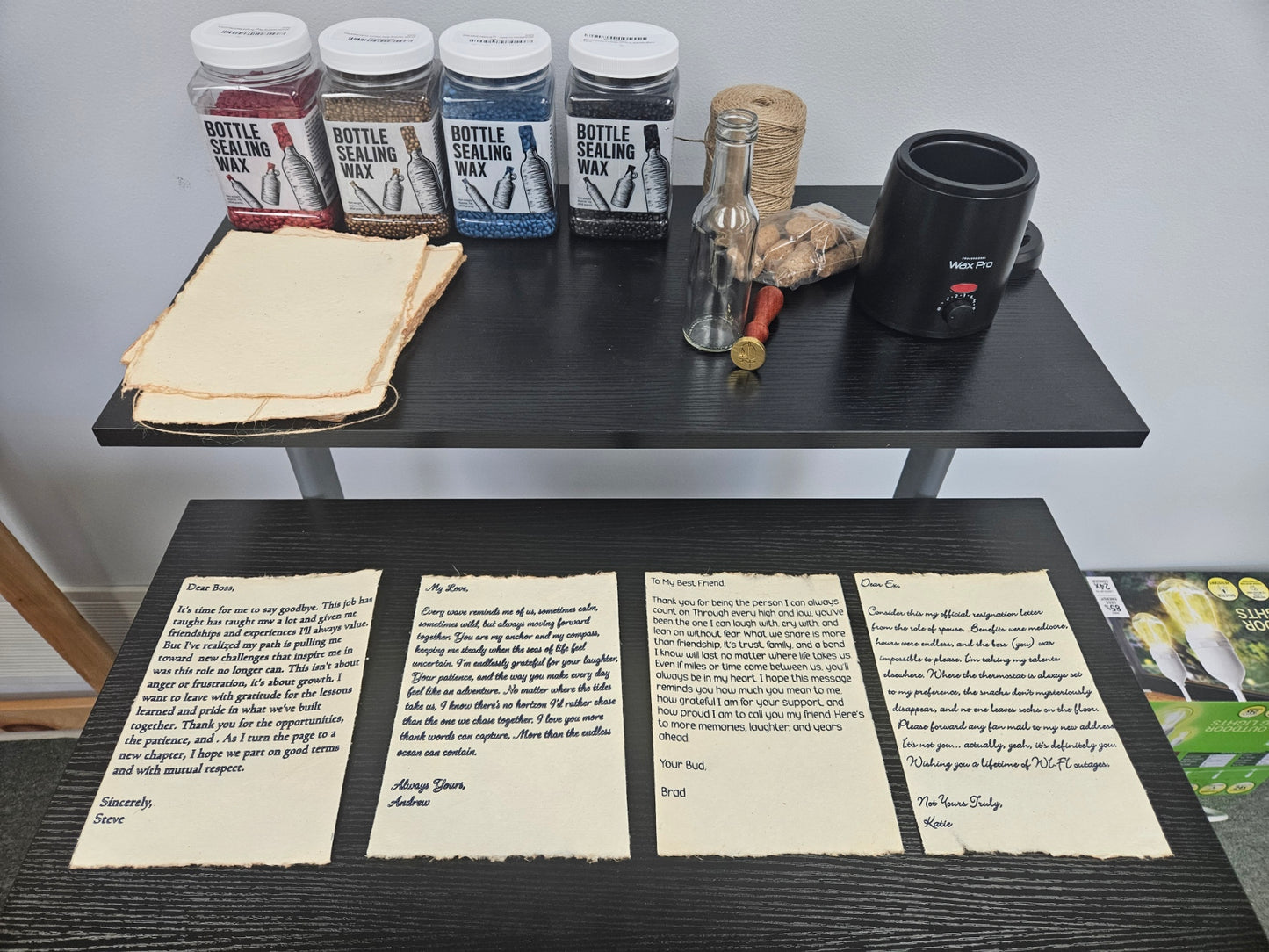 Message in a Bottle – Custom Romantic, Fun, or Special Delivery