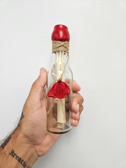 Message in a Bottle – Custom Romantic, Fun, or Special Delivery
