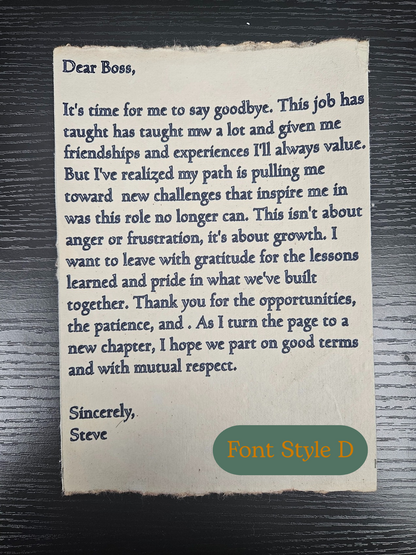 Message in a Bottle – Custom Romantic, Fun, or Special Delivery